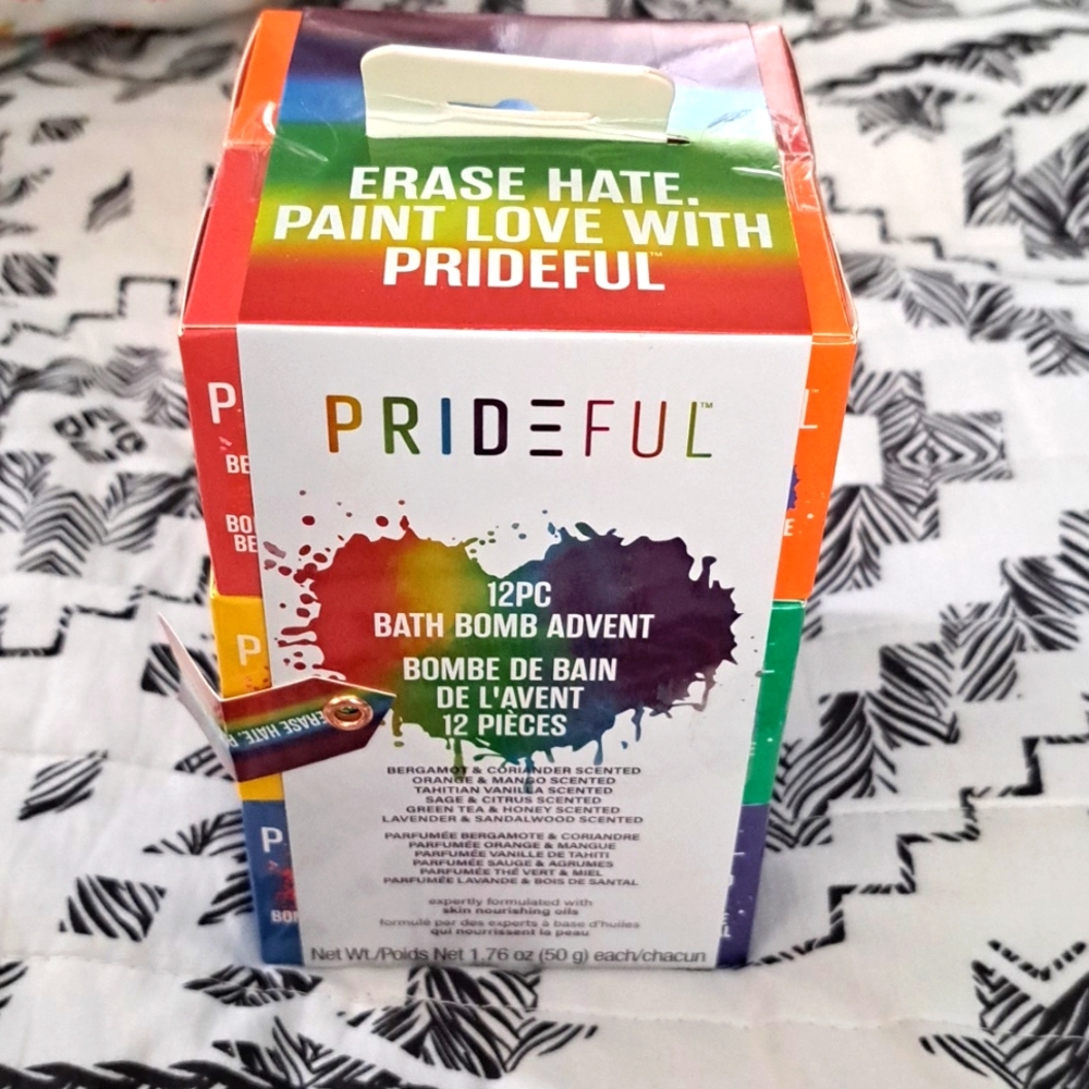 Prideful bath bombs